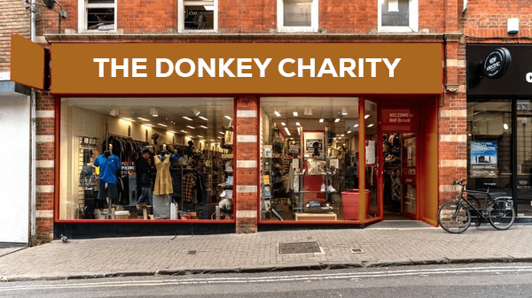 The Donkey Charity shop in Retford